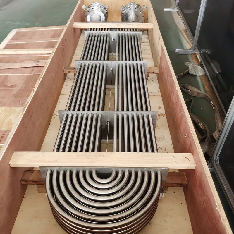 U-образный теплообменник из сплава Хастеллой C-276