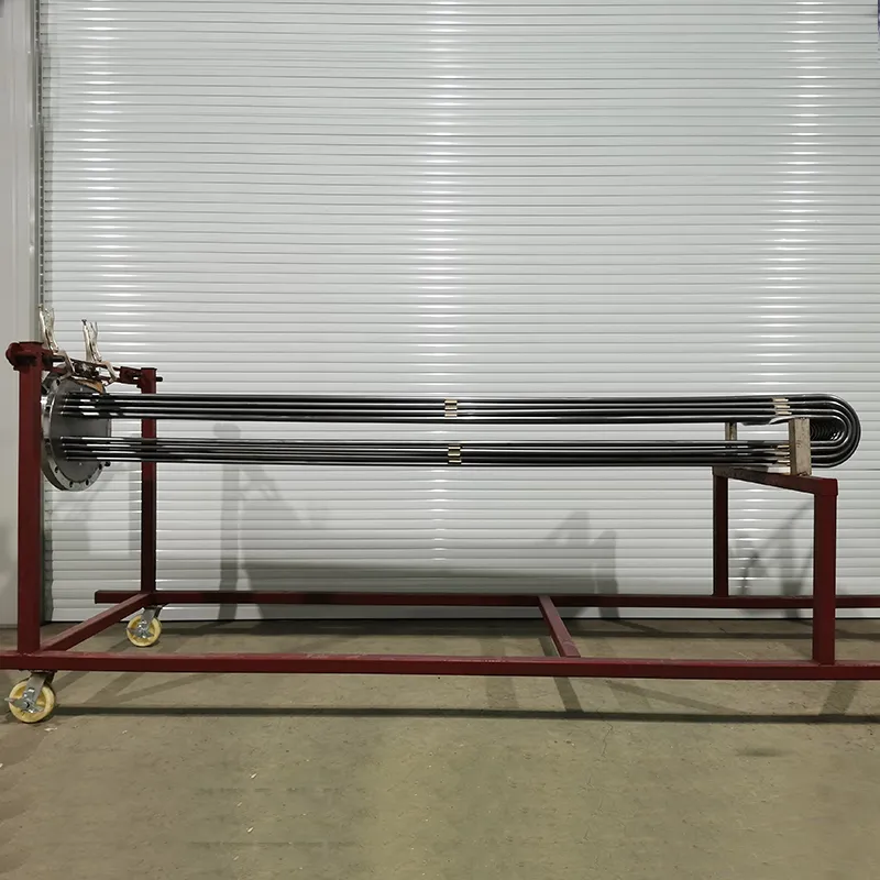 Танталовый U-образный теплообменник F=8,5 м²