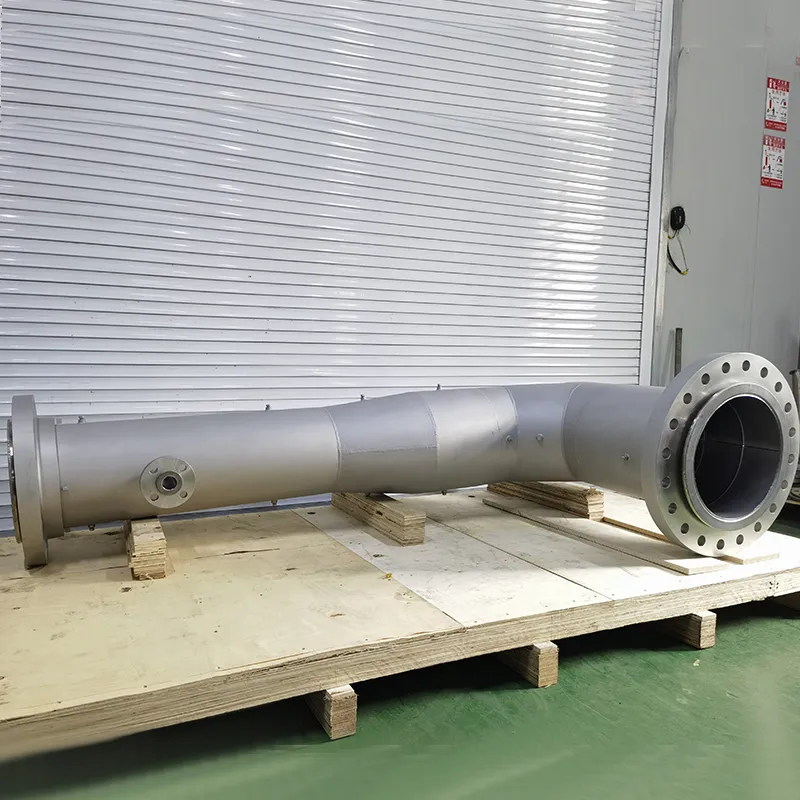 Трубопровод с танталовой футеровкой