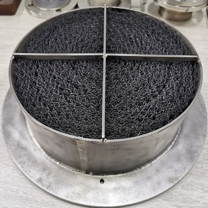 Циркониевый сетчатый сепаратор-демистер