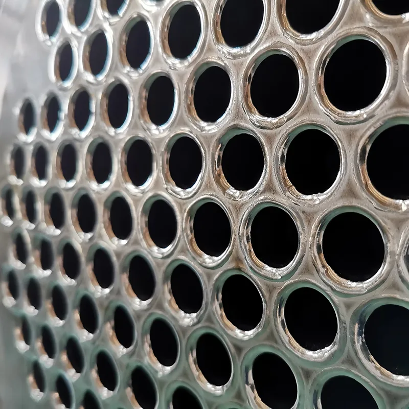 Циркониевый теплообменник, сварка трубных концов