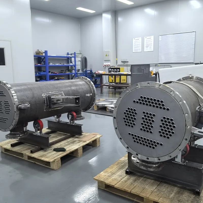 Танталовый кожухотрубный теплообменник