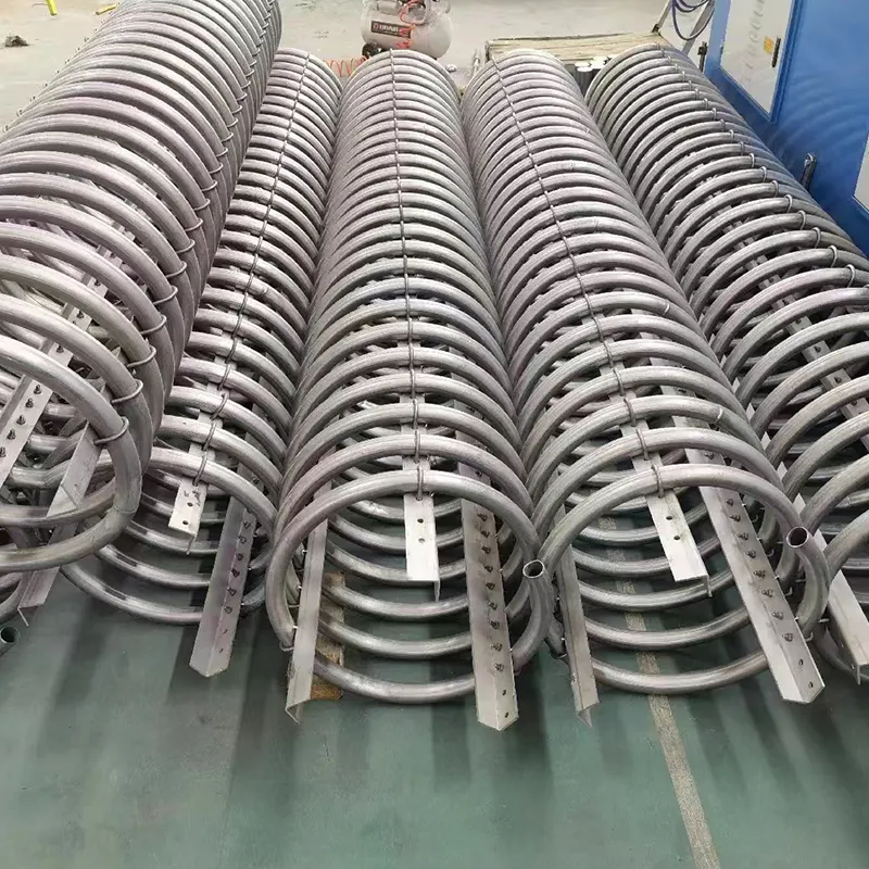 Титановая змеевиковая труба