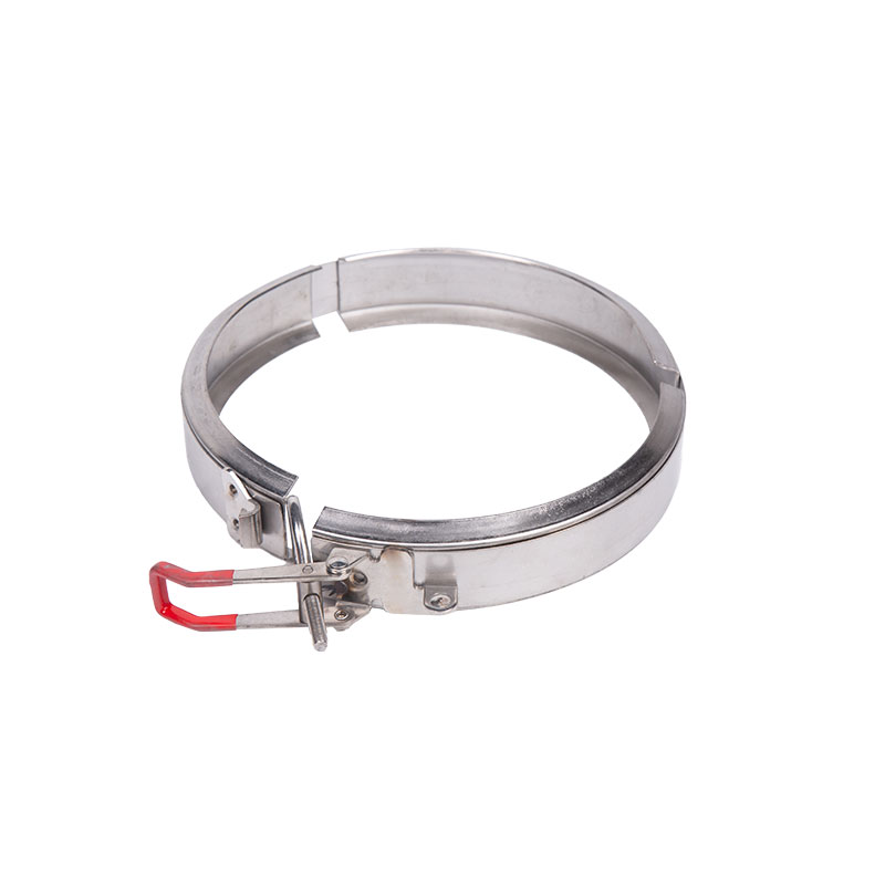 Быстросъемный хомут из нержавеющей стали для гидроциклона
