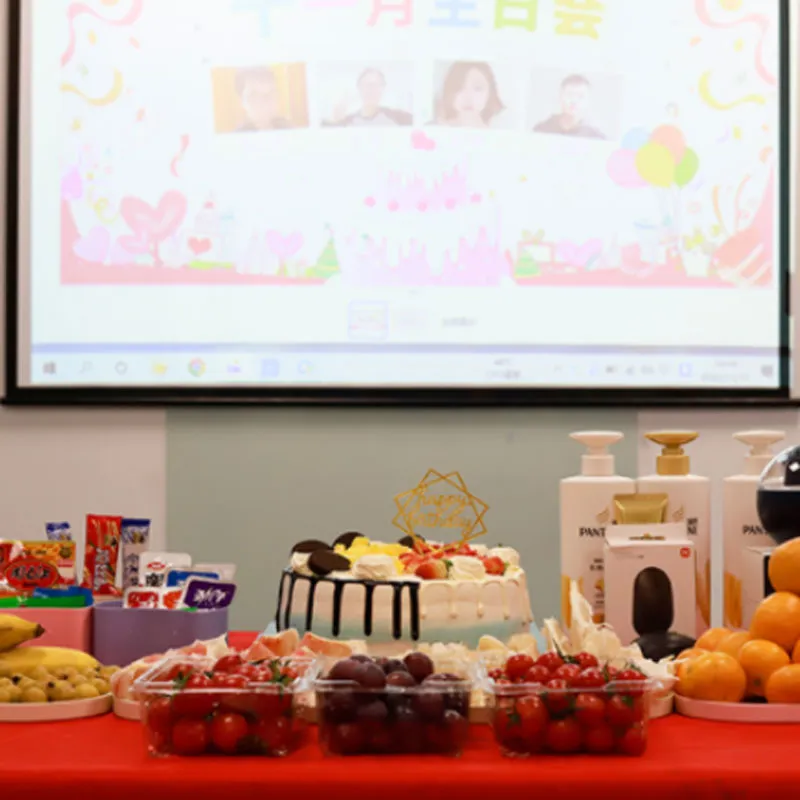 Групповое празднование дня рождения