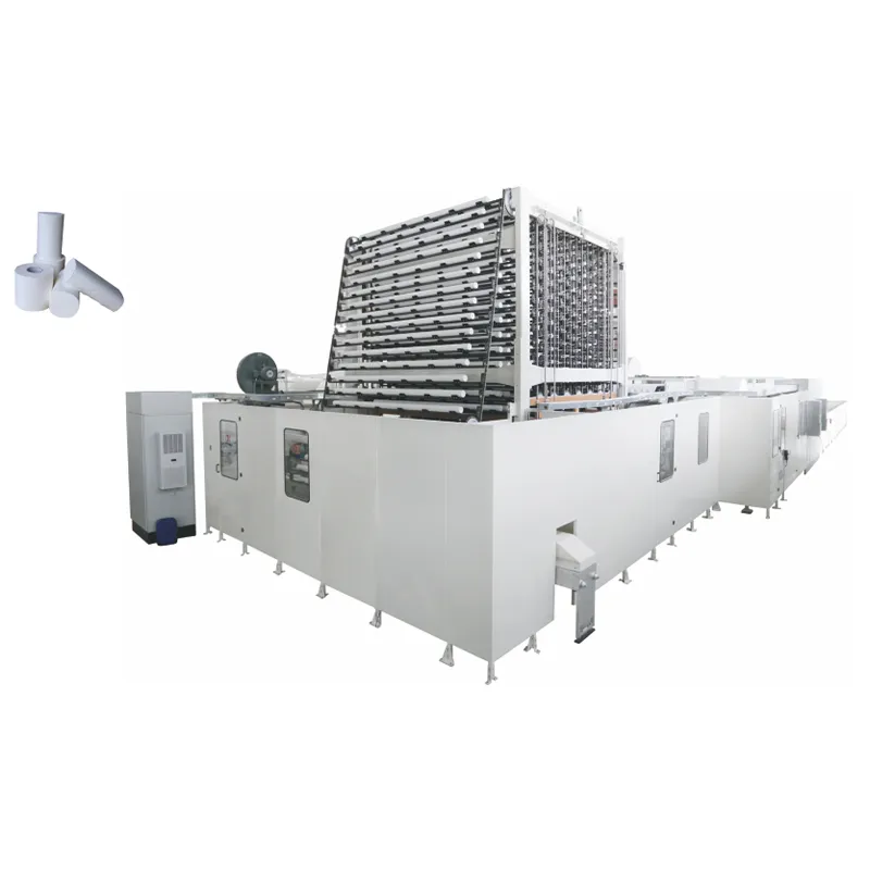 OK-600/400 Полностью автоматическая линия перемотки и резки туалетной бумаги и кухонных полотенец