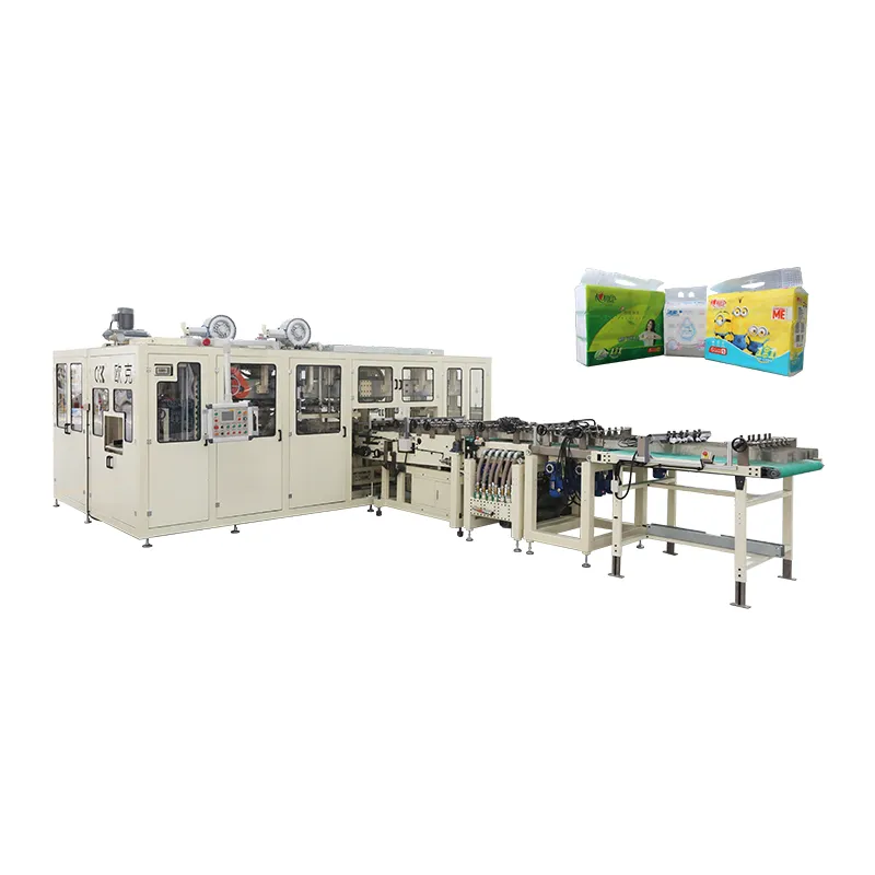 OK-902E Высокоскоростная машина для групповой упаковки пачек лицевых салфеток