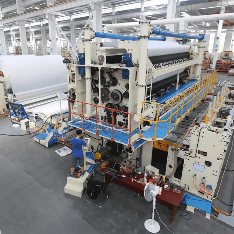 Первая складная машина для ткани лица 5600 мм на рынке от OK скоро будет принята!