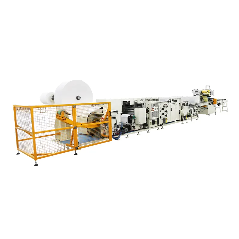 Двухканальный бумажный автомат производственная линия