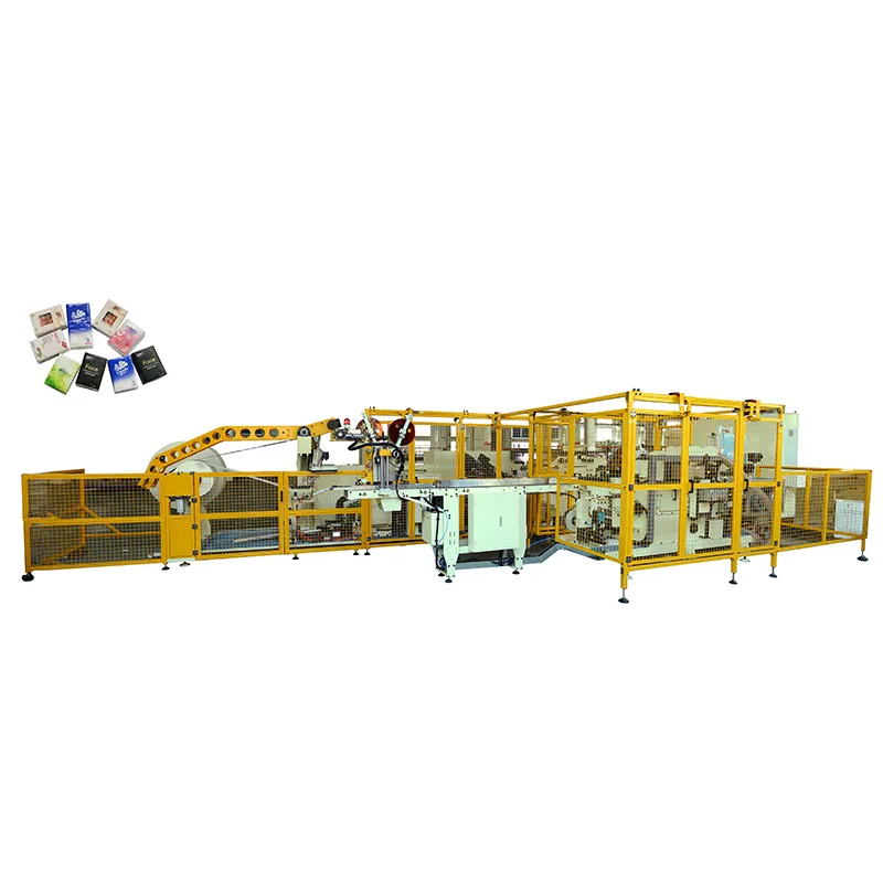 Двухлинейная высокоскоростная производственная линия для носовых платков OK-300