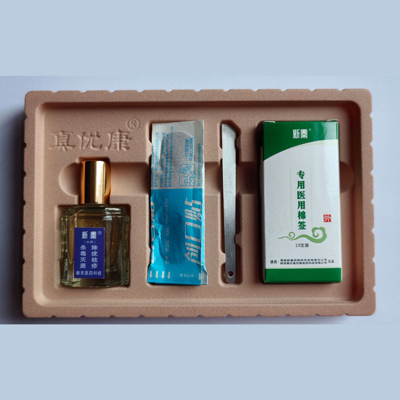 Набор с ножом для отслоения бородавок