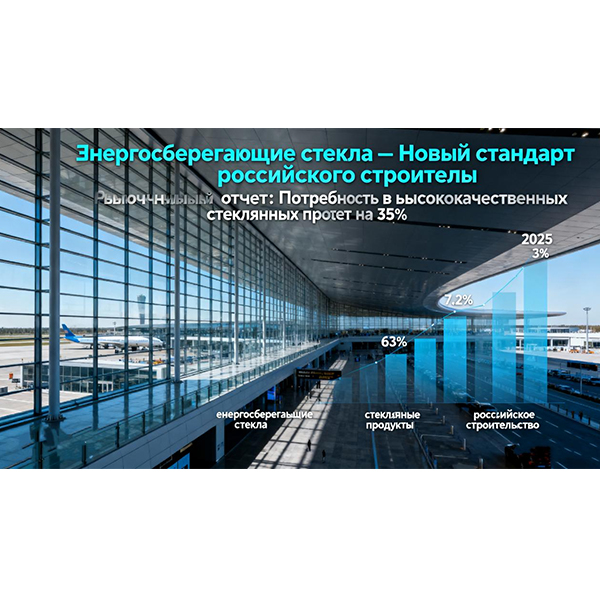 Отчет о рынке стеклянных окон и дверей России 2025-2026: энергосберегающие продукты становятся неотъемлемой частью инфраструктурных проектов