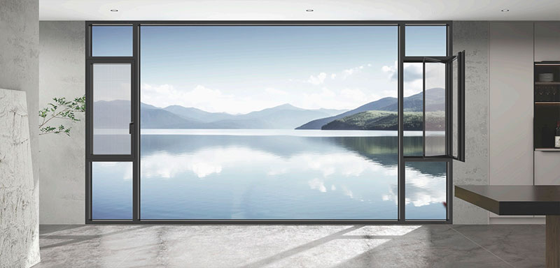 Серия Янван-113 распашное окно с терморазрывом