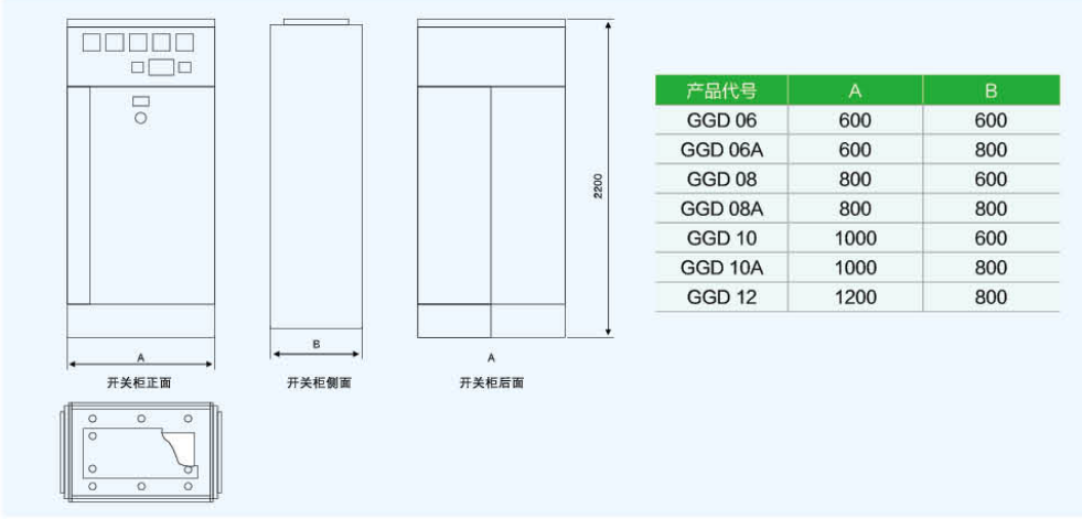 Низковольтное комплектное устройство стационарного типа GGD-1 (2)