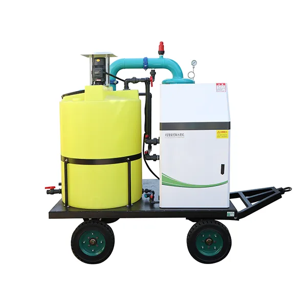 Мобильный аппарат интеграции воды и удобрений