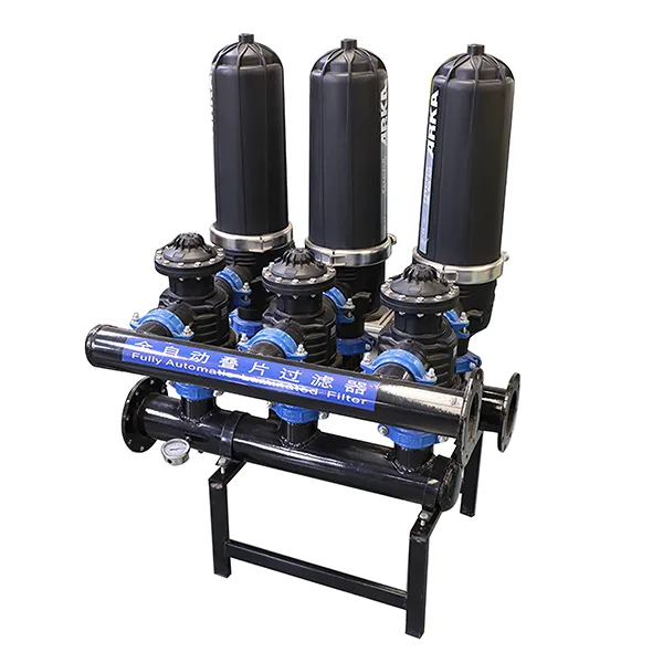 Дисковый фильтр с автоматической промывкой