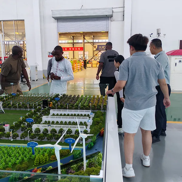 Поиск умного сельского хозяйства через границы! Индийские клиенты приезжают в шаньдун