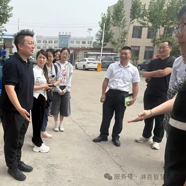 Провинциальная академия водных наук провинции гуандун, гуанчжоуский центр по водосборным бассейнам южной водной сети, посетила шаньдунскую интеллектуальную сельскохозяйственную технологическую компанию