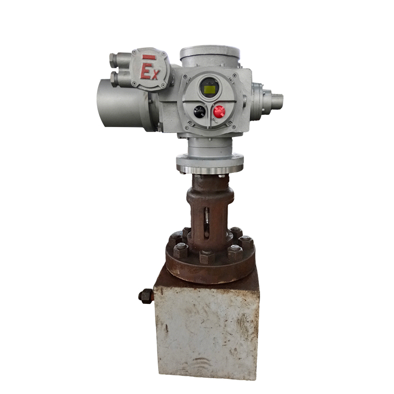 Многооборотные электроприводы интеллектуального взрывозащищённого типа с упорным усилием