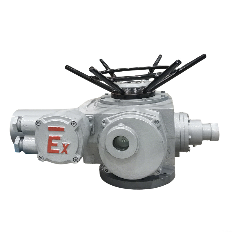 Многооборотные электроприводы обычного взрывозащищённого типа с упорным усилием