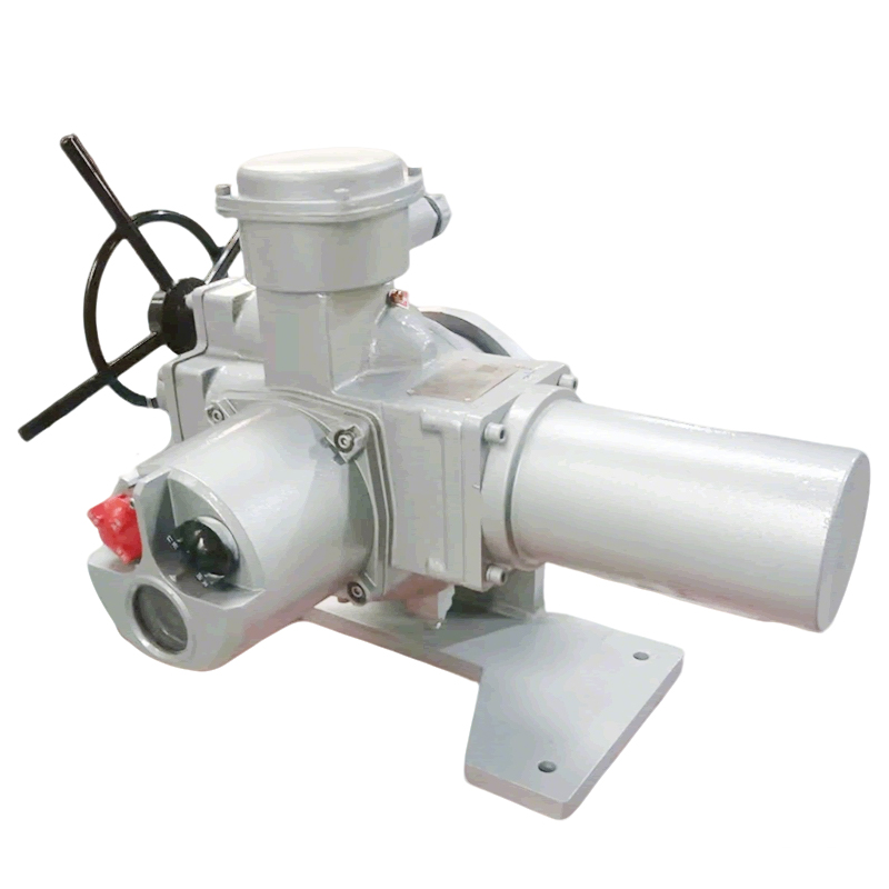 Неполноповоротные электроприводы интеллектуального типа на опорной платформе с рычажной передачей