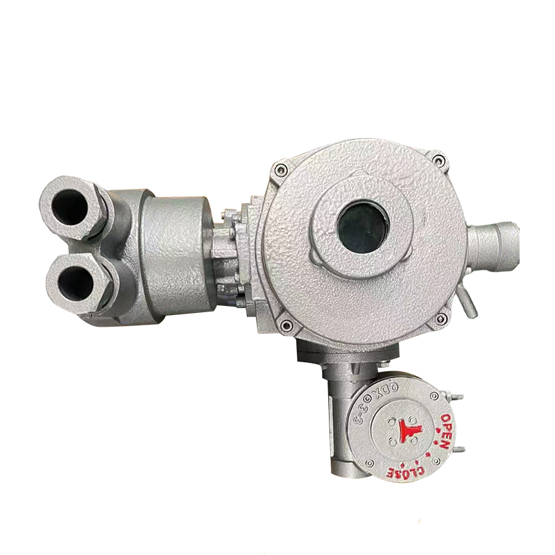 Неполноповоротные электроприводы обычного взрывозащищённого типа