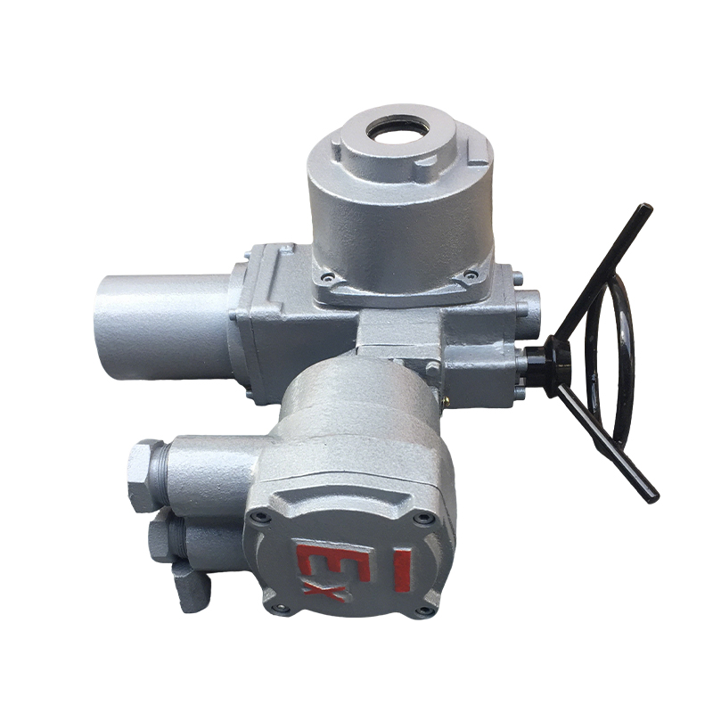 Неполноповоротные электроприводы обычного взрывозащищённого типа