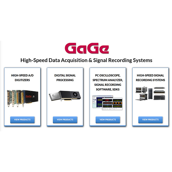Высокоскоростная система сбора данных Gage решает проблемы записи сигналов