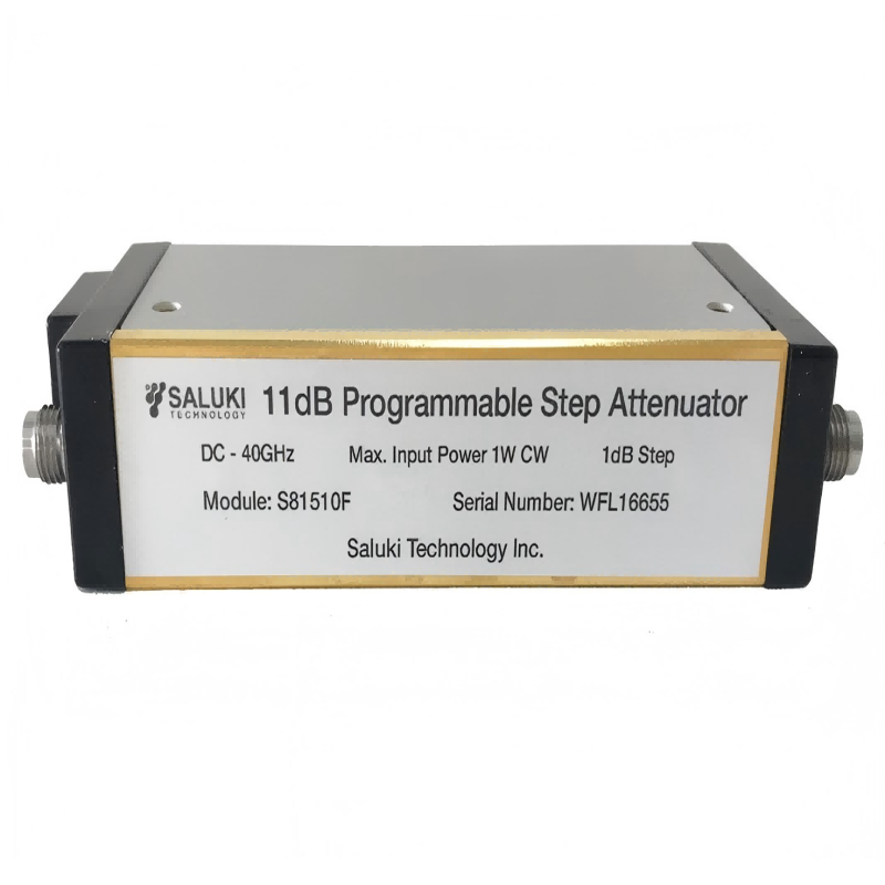 Saluki Программируемый вручную ступенчатый аттенюатор S81510F