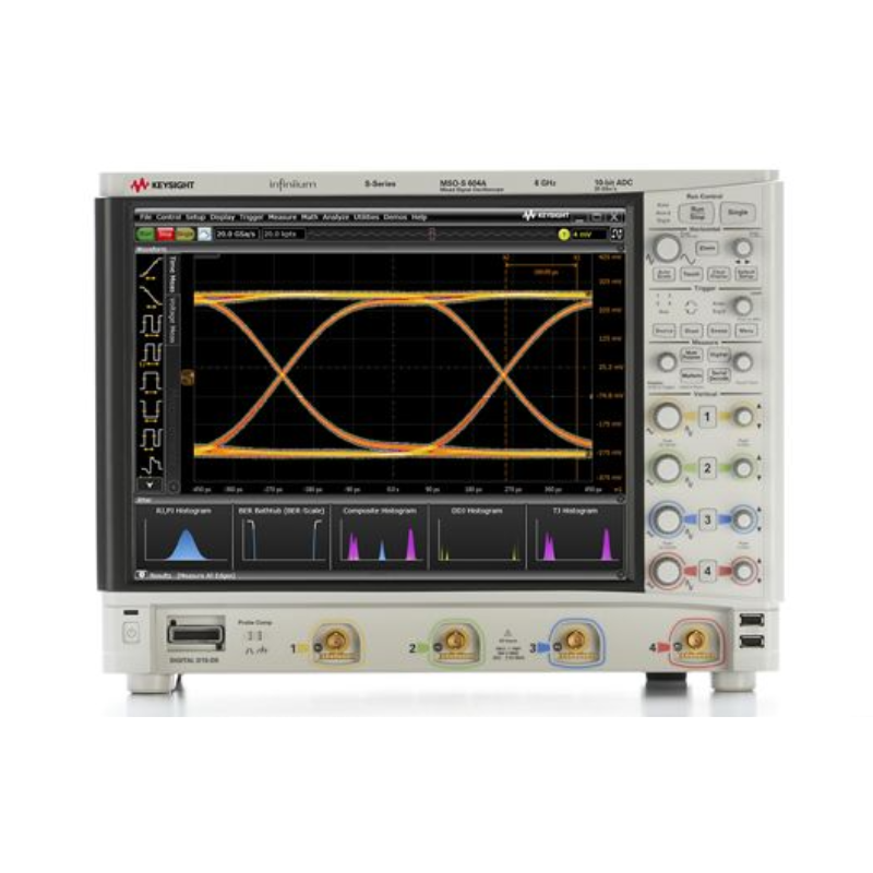 Keysight MSOS604A Осциллограф высокой четкости : 6 ГГц, 4 аналоговых и 16 цифровых каналов