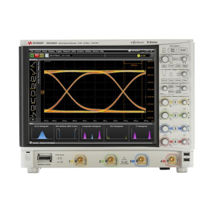 Keysight MSOS804A Высокоточный осциллограф: 8 ГГц, 4 аналоговых и 16 цифровых каналов