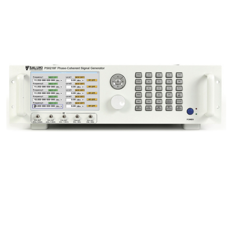 Saluki PS0218F — многоканальный фазово-когерентный генератор сигналов