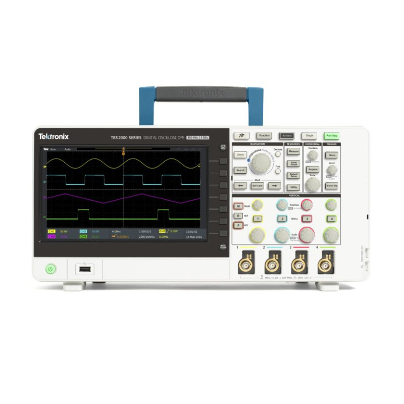 Tektronix TBS2072B Цифровой запоминающий осциллограф: 70 МГц; 2 аналоговых канала