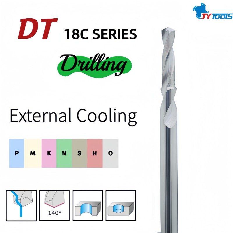 Высокопроизводительное сверло для цветных металлов – DT18C