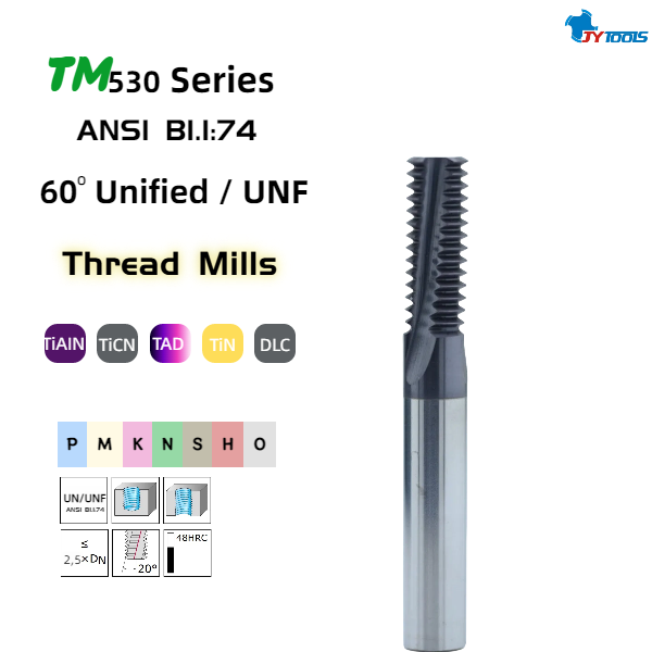 Прецизионная резьбовая фреза общего назначения – TM530