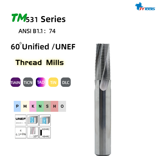 Прецизионная резьбовая фреза общего назначения – TM531
