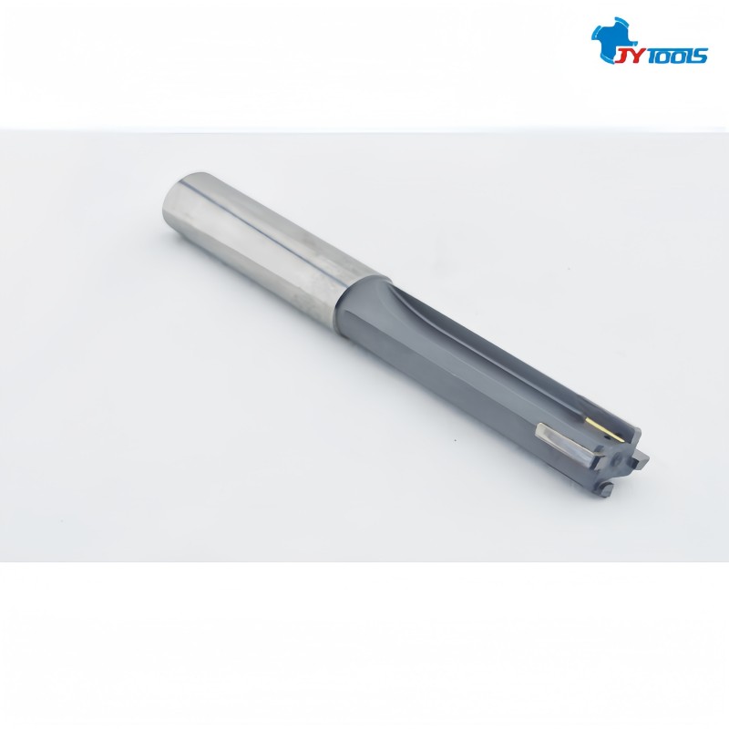 Развертка для глубоких отверстий с припаянными твердосплавными пластинами – CRT430