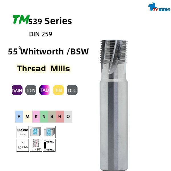 Резьбовая фреза Whittaker BSW – TM539