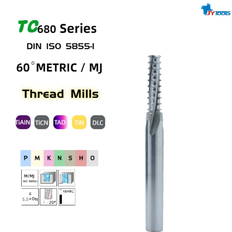 Резьбовая фреза для аэрокосмической промышленности – TC680