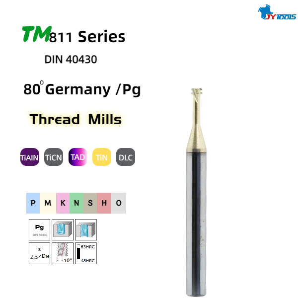 Резьбовая фреза стандарта Pg (немецкий стандарт) – TM811