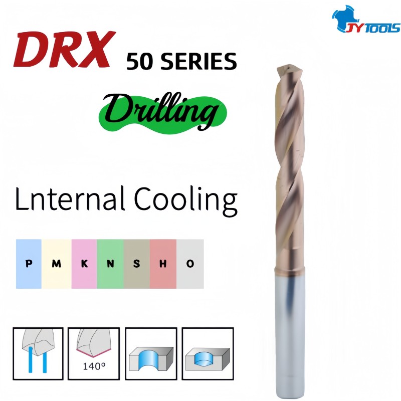 Сверло с внешним охлаждением для высоких подач – DRX50