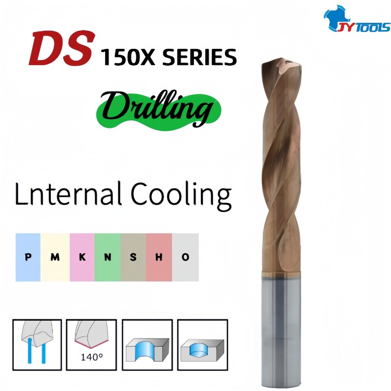 Сверло с внешним охлаждением для высоких подач – DS150X