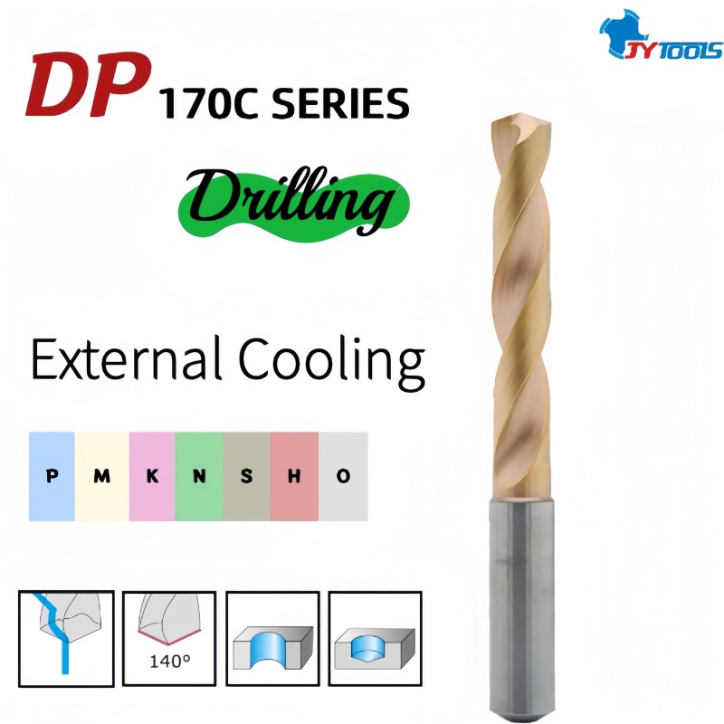 Сверло с внешним охлаждением для высоких подач – DS170C