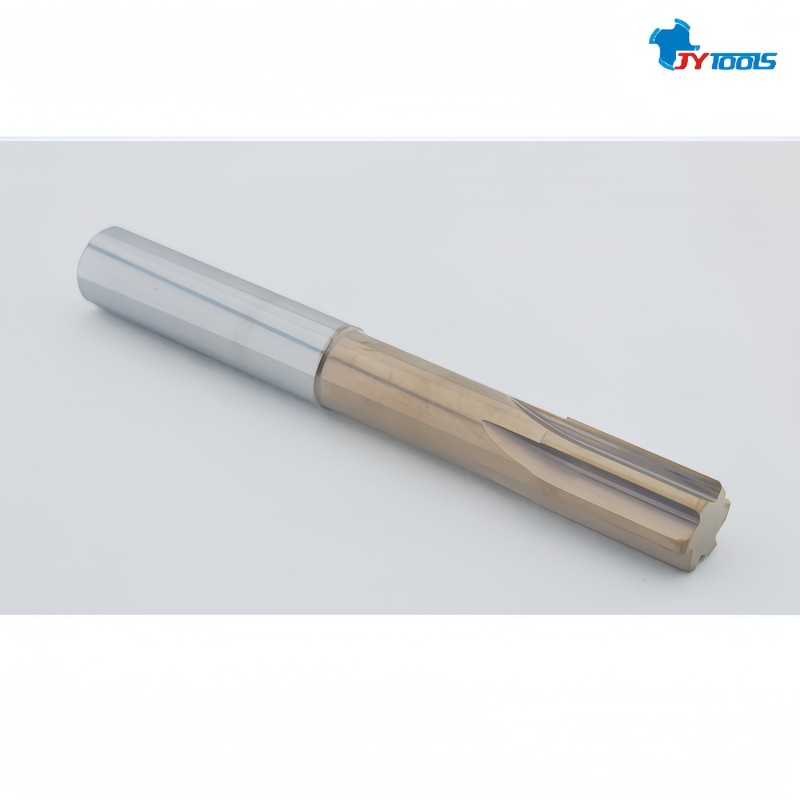 Твердосплавная шестизубая развертка с левым винтом – HR510