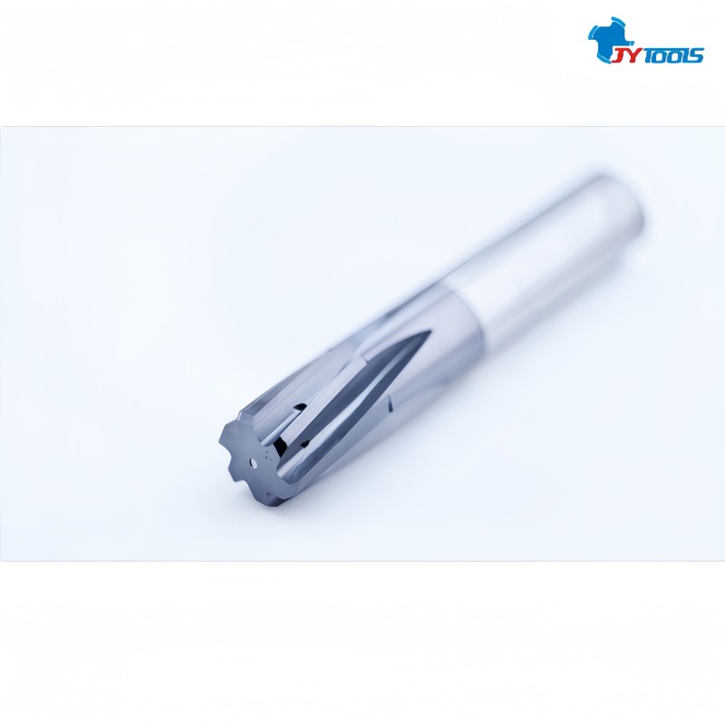 Твердосплавная шестизубая развертка с левым винтом – HR652