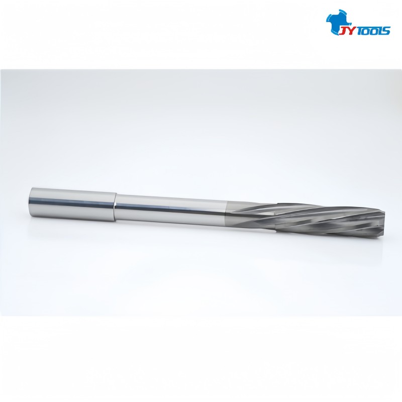 Твердосплавная шестизубая развертка с левым винтом – HR655