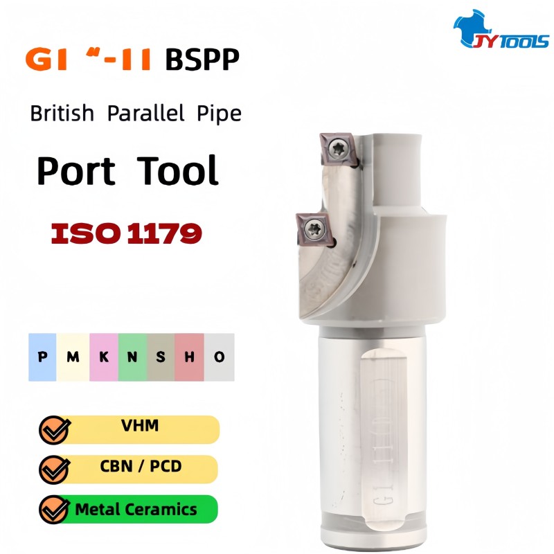 Фасонный резец для обработки отверстий под резьбу BSPP (G) – G 1 -11 FD