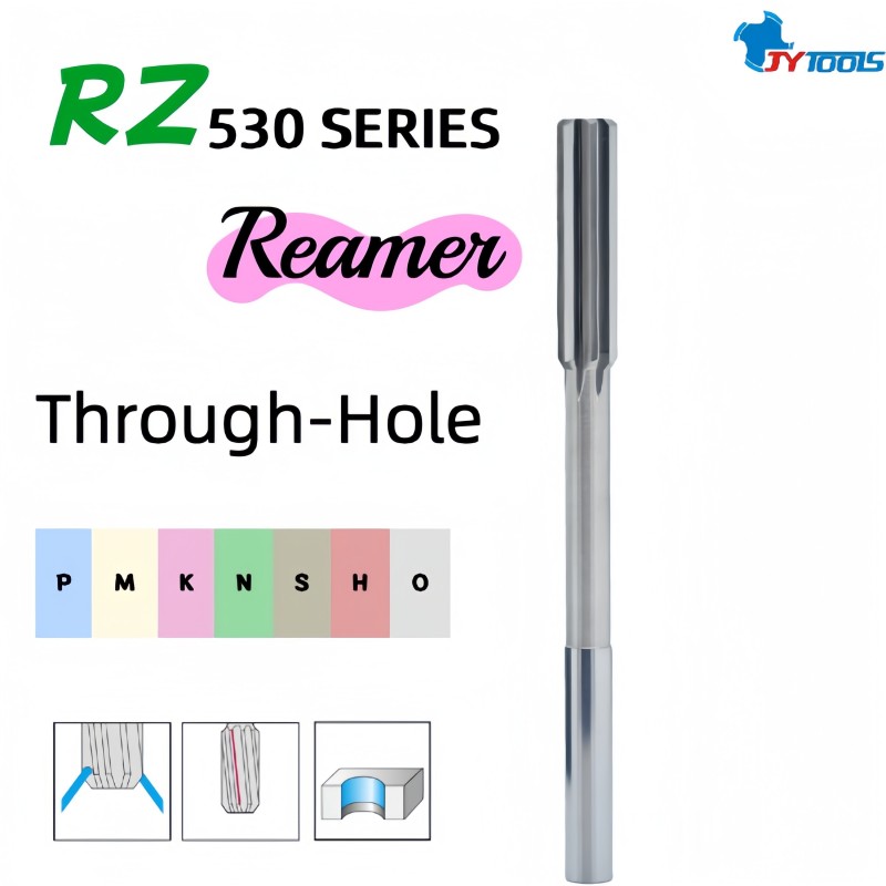 Цельная твердосплавная развертка для сквозных отверстий – RZ530