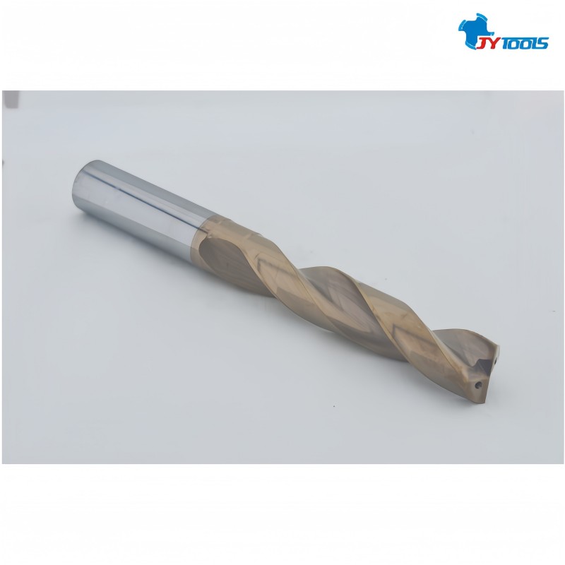 Цельное твердосплавное сверло с внутренним охлаждением и плоским дном – DF177C