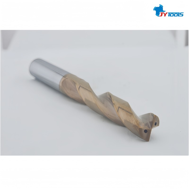 Цельное твердосплавное сверло с внутренним охлаждением и плоским дном – DF177C